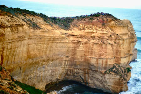 Straight view of Twelves Apostles in Great Ocean Road, Victoria, Australia. Nature view conceptの写真素材