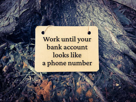 Motivational and Inspiration quote about success in life. Motivational conceptの写真素材