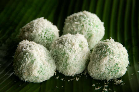 North Borneo home made traditional Kuih Gula Melaka. Sabah Malaysia Traditional Dessert