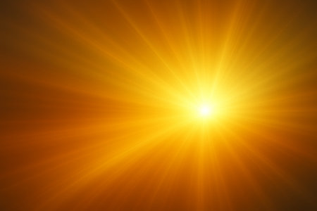 Dark amber background with glowing golden gradient in the center area.Dark amber background with glowing golden gradient in the center area.の素材