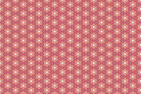 Colorfull abstract pattern that looks like flowers, created from a macro photography of fluids bubbles.の写真素材