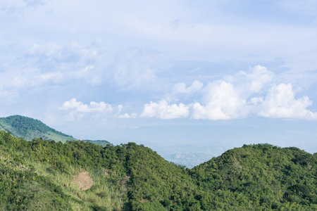 beautiful colombian mountain scenery, in a rural area of the municipality of Quinchia-Risaralda,...