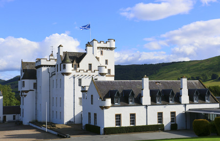 Blair Castle, Atholl,Scotlandのeditorial素材