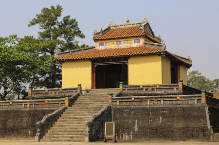 Forbidden City, the building of the palace complex, Hue, Vietnamのeditorial素材