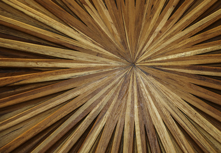 Wooden texture, cone of rice from one pointの写真素材