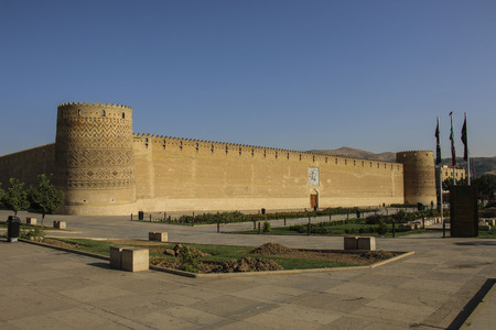 Karim Khan Citadel in Shiraz, Iran. It is known as Arg-e Karim Khan in Persian.のeditorial素材