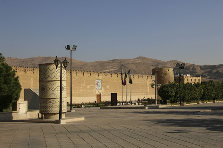 Karim Khan Citadel in Shiraz, Iran. It is known as Arg-e Karim Khan in Persian.のeditorial素材