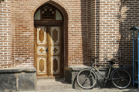 ARDABIL, IRAN-SEPTEMBER 26, 2018: Bicycle, Ardabil, northern Iran.のeditorial素材