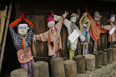 SHIRAKAWA, JAPAN- MARCH 27, 2019: Shirakawa-go Village, Gifu, Japanのeditorial素材