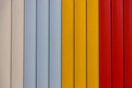 Shapes and colors in the urban landscapeの写真素材