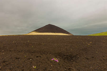 Inactive volcano in Iceland / West Iceland / RauÃ°ukÃ¹lur