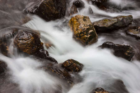 The Serrai di Sottoguda in the Dolomites / Pettorina Valleyの写真素材