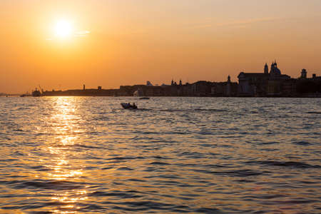 Venice / View from Giudecca Islandの写真素材