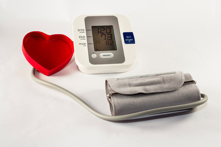 The pressure gauge to control our blood pressureの写真素材