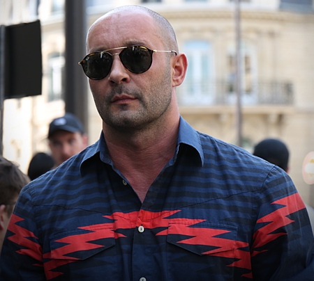 PARIS- 21 June 2017 Milanvuk Mirovic Creative Director Ports 1961 on the street during the Paris...