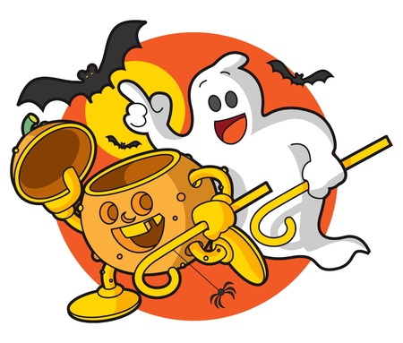 Happy Halloweenのイラスト素材