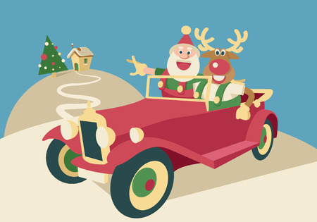 Christmas cardのイラスト素材