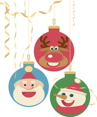 Christmas Ballsのイラスト素材