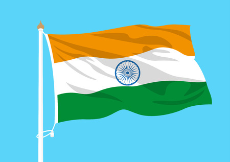 India flag waving