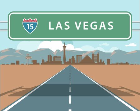 Las Vegas Nevada USA Skyline
