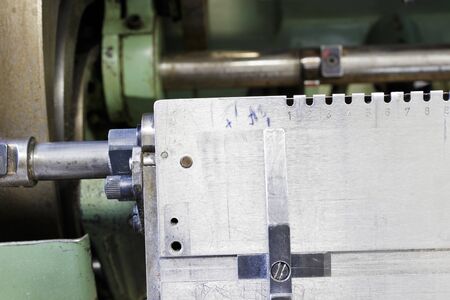 Machine for stitching book pages. The elements of the machine for stitching book pages with threads...