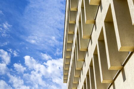 Architectural elements of soviet building. Architecture.