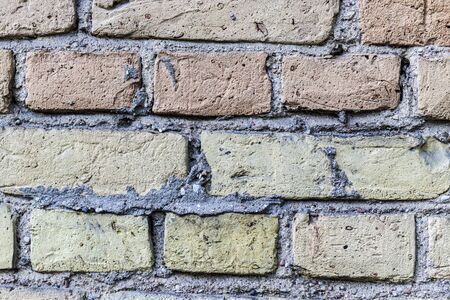 Old brick wall - concept image. Wall as background.