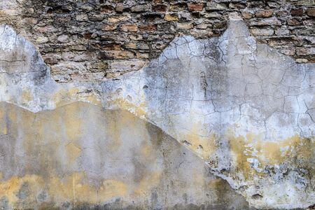 Old brick wall - concept image. Wall as background.