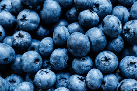 Bilberry. Fresh Bilberries from the market. Fresh blueberry background. Macro shot.