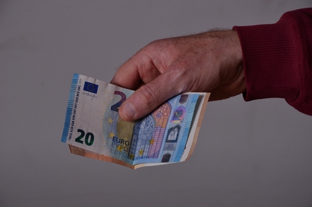 Hand, Human Hand, Euro, Europe, Currencyの写真素材