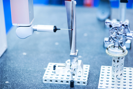 Precision sensors for fast, accurate acquisition of component dimensions and surface data. Measurement systems for CMMsの写真素材