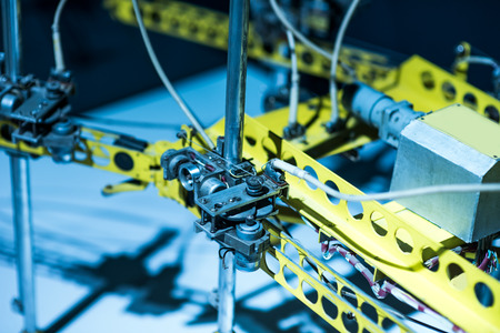 different size and shaped pipes and valves at a power plantの写真素材