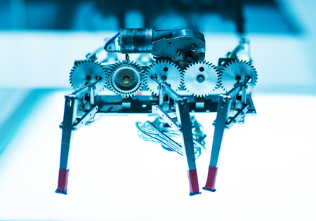 Old planetary probe, look like a spiderの写真素材