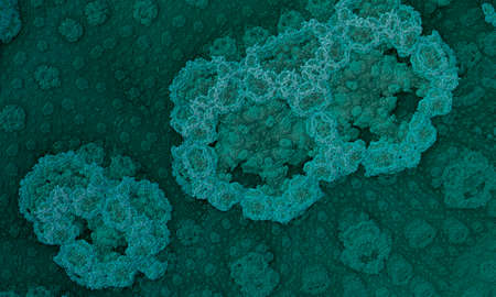 Exploration of the microworld, maximum zoom. Observation of the life of bacteria. The interaction of...