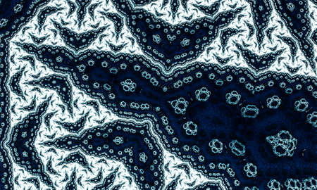 Pink Biological Warfare - Fractal calculated by mathematical formula.l 3d rendering