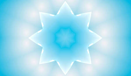 Blue abstract dandelion flower background, closeup with soft focus. Freedom to Wish. Dandelion...