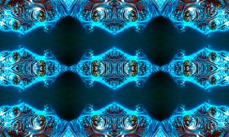 Geometric Thai pattern mixed art, polynesian art, mandala art. In the shape of hexagons, triangles...