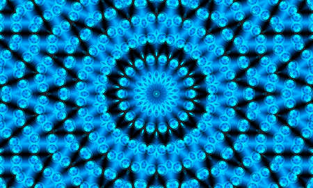 Round dot figure. Seamless pattern with circles. Abstract blue background. illustration. A good...