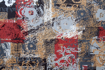 Graphic printed imageの写真素材