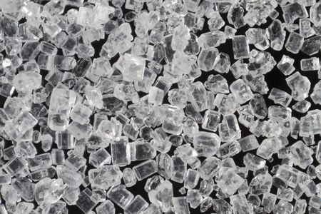 Extreme macro of sugar crystals 