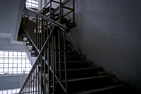 old staircaseの写真素材