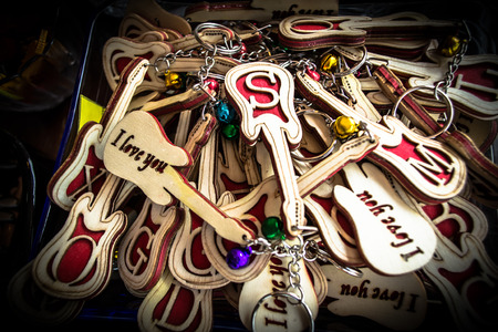 guitar key rings