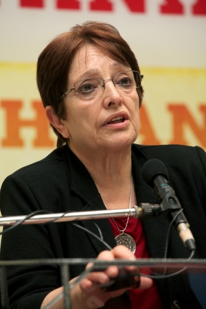 THESSALONIKI, GREECE - JUNE 1  Ntinos Xristianopoulos, poet of Thessaloniki, is nominated as a honorary Doctor of Aristotle University of Thessaloniki, on June 1, 2011, Thessaloniki, Greece のeditorial素材