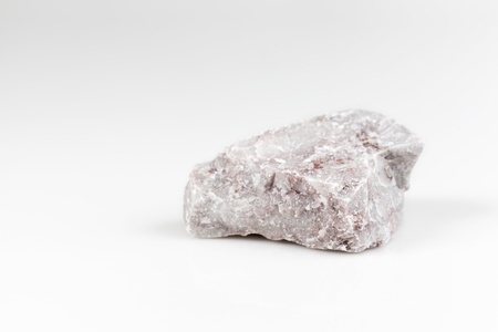 spotted jasper stone in white backgroundの写真素材