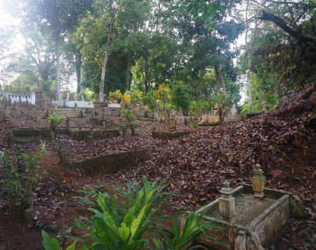 Muslim grave yard