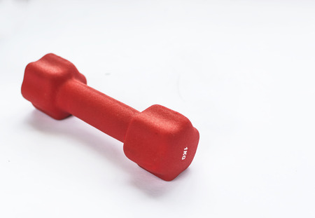 Dumbell isolated white background