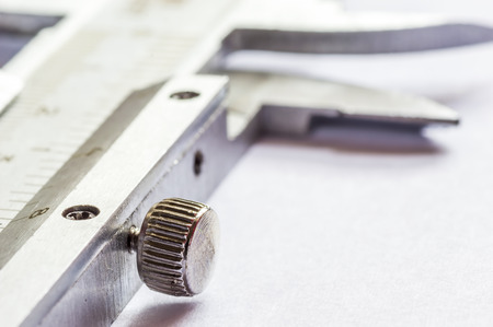 vernier calipers close upの写真素材