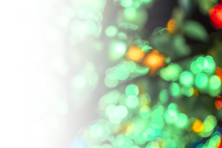 Abstract circular bokeh background of LED light bulb