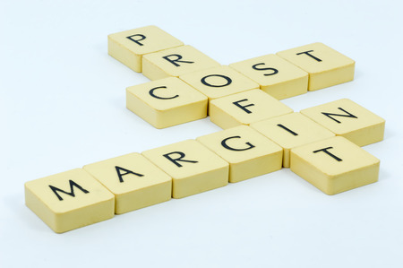 cost in financial conceptの写真素材