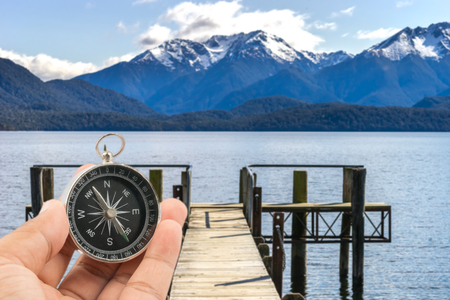 Wooden jettyの写真素材